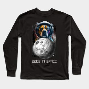 Dogs In Space Long Sleeve T-Shirt